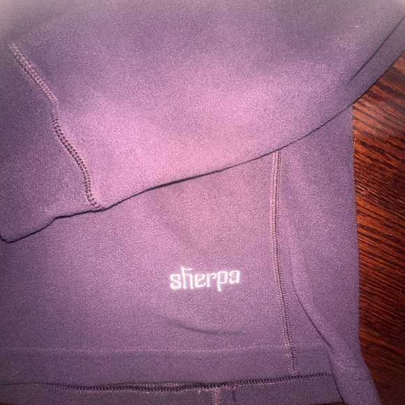 Sherpa Purple Hooded Jacket - Picture 3 of 3